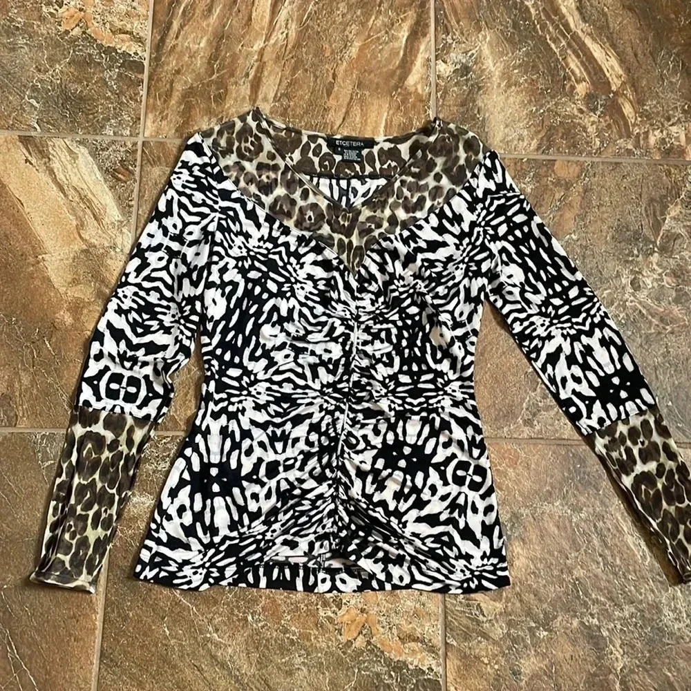 Leopard & Cheetah Etcetera Long Sleeve S